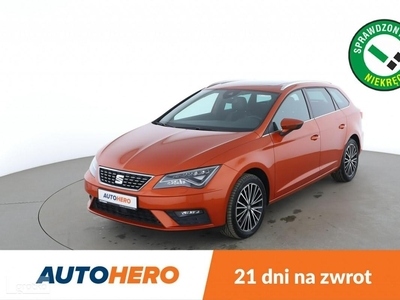 SEAT Leon III alcantara, radio 10 głośników, Adaptacyjne sterowanie podwoziem (DCC