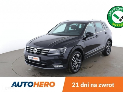 Volkswagen Tiguan II virtual, alcantara, podgrzewane fotele, kamera cofania