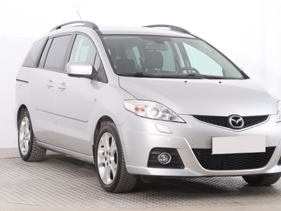 Mazda 5 I , Serwis ASO, 7 miejsc, Navi, Xenon, Klimatronic, Tempomat,