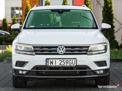 VW Tiguan Highline 2.0 TSI 220KM DSG ACC 4x4 FV23% nowy most