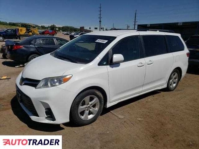 Toyota Sienna 3.0 benzyna 2019r. (COLORADO SPRINGS)