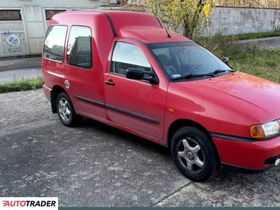 Volkswagen Caddy 1.4 benzyna 75 KM 2000r. (Łódź)