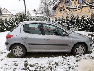 Peugeot 206 srebrny nowy rozrząd