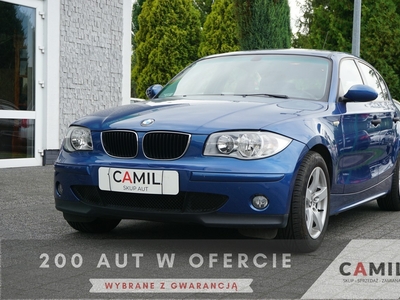 BMW SERIA 1 I (E81/E82/E87/E88) BMW SERIA 1 1.6i Benzyna 116KM, ubezpieczone, zarejestrowane, zadbane,