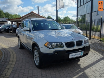 BMW X3 I (E83) BMW X3 2005r 2.0 diesel 150km 4x4 grzane fotele hak klima