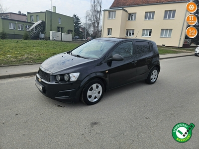 Chevrolet Aveo II (T300) Opłacony Zdrowy Zadbany Serwisowany z Klimatyzacją 1 WŁ