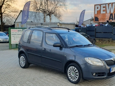 Skoda Roomster I Czujniki parkowania/Klimatyzacja sprawna/Bardzo zadbane auto.