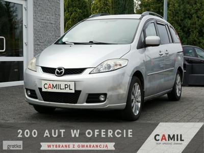 Mazda 5 I 1,8 BENZYNA 116KM, Zarejestrowany, Ubezpieczony, Długie Opłaty