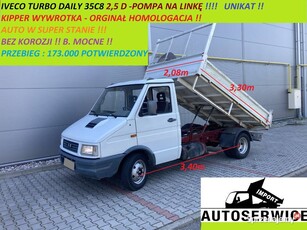 IVECO DAILY 35C8 UNIKAT KIPPER WYWROTKA ORGINAŁ HOMOLOGACJA