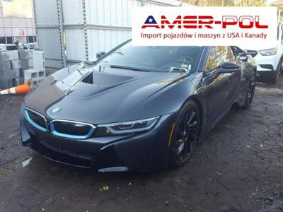 BMW i8 I (2014-) 2016, 1.5L hybrid, 4x4, uszkodzona szyba
