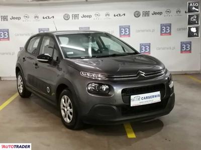 Citroen C3 1.2 benzyna 82 KM 2019r. (Warszawa)