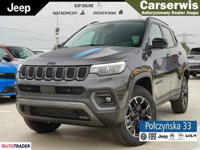 Jeep Compass 1.3 hybrydowy 240 KM 2023r. (Warszawa)