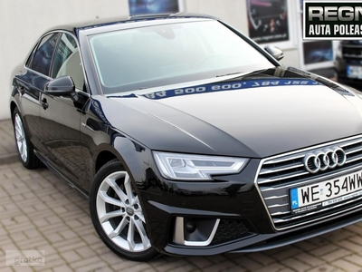 Audi A4 B9 S-Line SalonPL Automat FV23% LED Navi Tempomat Gwarancja