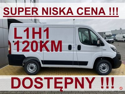 Fiat Ducato L1H1 120KM Pakiet Techno Klima auto Super Cena …