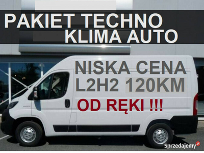 Fiat Ducato L2H2 120KM Pakiet Techno Klima auto Super Cena …