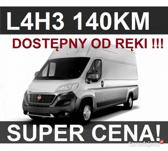 Fiat Ducato L4H3 140KM Super Niska Cena Klima. auto Dostępn…