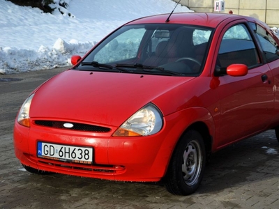 Ford KA 1,3 Benzyna 60KM 2001r Klimatyzacja Wspomaganie Polski Salon