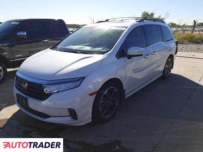 Honda Odyssey 3.0 benzyna 2022r. (GRAND PRAIRIE)