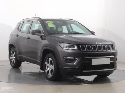 Jeep Compass II , Salon Polska, Serwis ASO, GAZ, Automat, Skóra, Klimatronic,