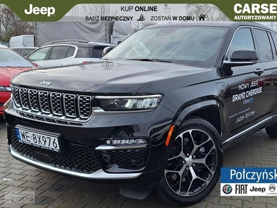 Jeep Grand Cherokee IV [WK2] WL Summit Reserve 2.0 PHEV 388KM|Czarny / Czarna skóra|Demo