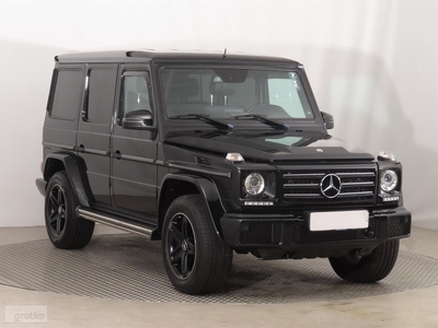 Mercedes-Benz Klasa G , Serwis ASO, 241 KM, Automat, Skóra, Navi, Xenon, Bi-Xenon,