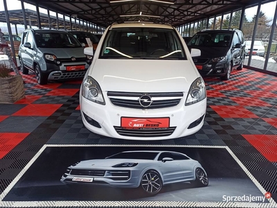 OPEL ZAFIRA BENZYNA 7 OSOB. WERSJA LIMITOWANA 