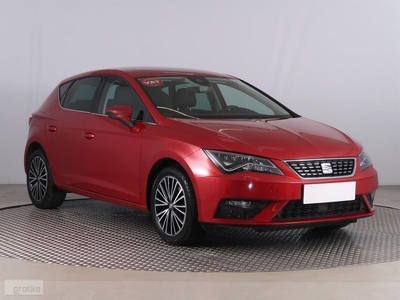 SEAT Leon III , Salon Polska, Serwis ASO, VAT 23%, Skóra, Klimatronic,