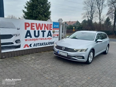 Volkswagen Passat B8 150 koni, Oryginał lakier, Grzane fotele 1wł, salon PL, FV 23% WE277