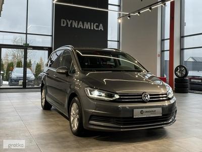 Volkswagen Touran III -Comfortline 2.0TDI 150KM M6 2018 r., salon PL, 7-osobowy, VAT