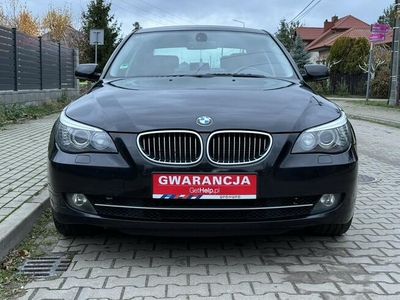 BMW 525 HEAD UP nawigacja el. skórzane fotele tempomat GWARANCJA PRZEBIEGU