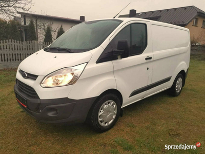 Ford Transit Custom 2,2Tdci 125KM L1H1 Klima Hak Regał 2x P…