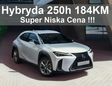 Lexus UX Hybryda 250h 184KM Business Pakiet Techno Super Niska Cena 2095zł