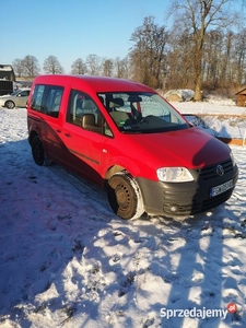 VW Caddy 1.9 TDI 105 KM 2009 rok przebieg 165530