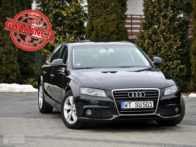 Audi A4 IV (B8) 1.8T(160KM)*Czarna*Xenon*Led*Welur*I Właściciel*Alu 16