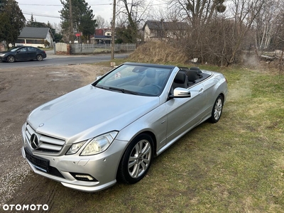 Mercedes-Benz Klasa E 250 CGI Cabrio BlueEFFICIENCY Automatik Avantgarde