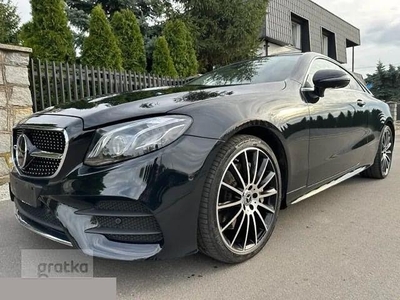 Mercedes-Benz Klasa E W213 E400 4Matic Coupe 9G-TRONIC Avantgarde idealny!