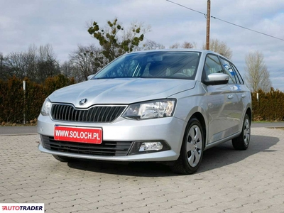 Skoda Fabia 1.4 diesel 90 KM 2016r. (Goczałkowice-Zdrój)