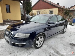 Audi A6 c6,sedan 2.7 tdi quattro 4x4,hak,bogate wyposażenie