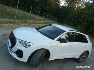 AUDI Q3 S LINE 45TFSIe jak nowe SALON PL. 1 WŁASCIEL 2100 KM