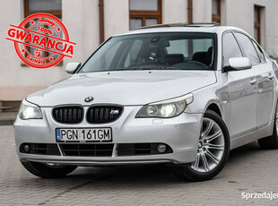 BMW 520i 520i 170KM Manual ! Szyber Bi-Xenon Navi Skóra ! Full Opcja ! E60…