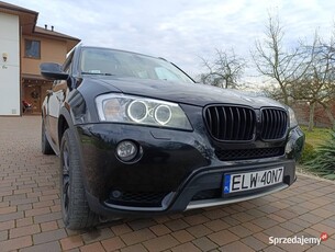 BMW X3 f25 35i xDrive Europa, 3 litowa benzyna, kamery, skóra, panorama.