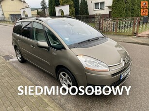 Citroen C4 Grand Picasso I Niezawodna benzyna 1,8, moc 125, 7 osobowy, hak, klimatronik, pt 202