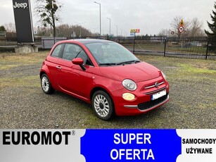 Fiat 500 1.2 69KM Salon POLSKA ASO Klima + 2xKoła