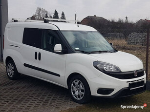 Fiat Doblo MAXI 5 OSÓB DŁUGI KLIMA 2 xDRZWI BOCZNE PRZESUWNE I-WŁAŚCICIEL …