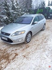 Ford Mondeo mk4 automat 2.0 TDCI, 163 KM, Titanium liftback, srebrny