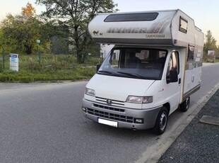 Kamper Hymer Łazienka Kuchnia Lodówka Markiza Truma Peugeot Boxer 2.5D