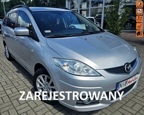 Mazda 5 I gzrane fotele, klima 2 strefowa, 7 osobowy