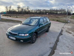 Mazda 626 1.8 gaz,klimatyzacja,Hak długie opłaty super stan