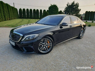 Mercedes S 63 AMG S63 AMG Carbon Ceramika Burmester 3D High End Salon PL R…