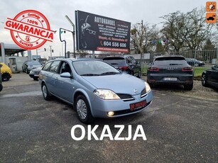 Nissan Primera III [P12] 1.8 Benzyna 115 KM, Klimatyzacja, Kamera Cofania, Dwa Klucze